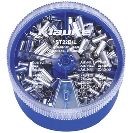 Klauke ST22B Aderendhülsen-Sortiment 4mm2 16mm2 Silber 440 Teile