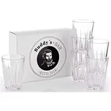 Buddy ́s Bar Becher 0,2 l Transparent 6 St.