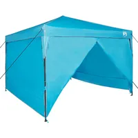 VidaXL Pop-up Pavillon Zelt Blau 300 x 300 cm