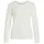 VILA Strickpullover mit Rundhalsausschnitt Modell 'Viril', Offwhite, M