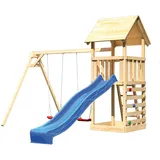 Karibu Kinderspielturm Lotti Blau