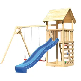 Karibu Kinderspielturm Lotti Blau