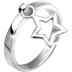 Elli Stern Anhänger 925 Sterling Silber Geschenkidee Ringe   Damen 