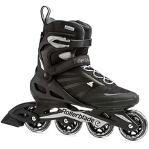 Rollerblade ZETRABLADE, Herren Inline Skates, geeigneter Inline für Anfänger, Schwarz/Silber, Gr. 44
