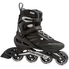 Rollerblade ZETRABLADE, Herren Inline Skates, geeigneter Inline für Anfänger, Schwarz/Silber, Gr. 44