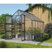 Vitavia Gewächshaus Orbit 8300, HKP, inkl. Fundament, Schwarz