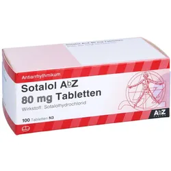 Sotalol AbZ 80 mg Tabletten 100 St