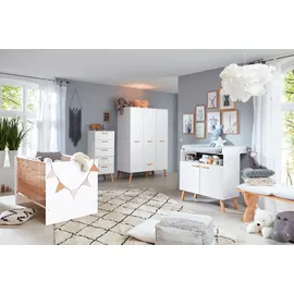 trendteam Wickelkommode Mats Dekor Weiß