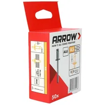 ARROW Blindniete Alu Ø 5 mm x 12 mm 50 Stück