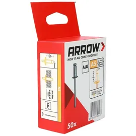 ARROW Blindniete Alu Ø 5 mm x 12 mm 50 Stück