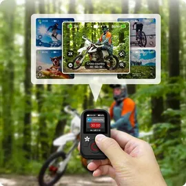 TELESIN Bluetooth Remote V2 für GoPro Hero 13/12/11/10/9/8/MAX Fernbedienung