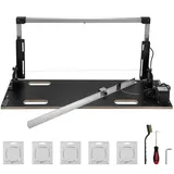 Styroporschneider, 200w Schaumschneider Aus Aluminiumlegierung, 360°C Styrocutter Mit Nickel-chrom-legierung, 38v Ausgangsspannung, Schnittdicke 420 Mm Nut-maschine Für Profis Oder Heimwerker
