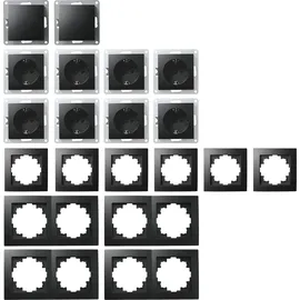 McPower Schalter Set Flair Standard 20-teilig