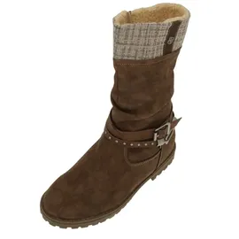 s.Oliver Stiefel Stiefel Kunstleder/Textil - braun, 33 EU