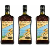 Caffo Vecchio Amaro Del Capo 3er Set Kräuterlikör aus Kalabrien Alkohol 35% 3x1L