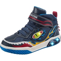 GEOX Jungen J Inek Boy Sneakers,NAVY/LT BLUE,33 EU