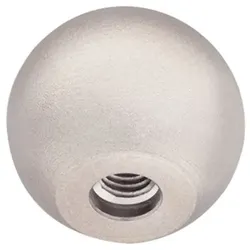 Kugelknöpfe, Metallausführungen ähnlich DIN 319/Rostfreier Stahl | d1=20 mm / Rostfreier Stahl | 24561.0220