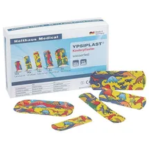 Holthaus Medical 50-teiliges Kinderpflaster-Sortiment YPSIPLAST Kinderpflaster wasserfest 5 verschiedene Größen 50 St