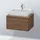 Duravit L-Cube 72x54,7cm, Nussb dkl., f Kons, 1 Auszug