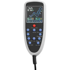 Physa Fußpflegestuhl elektrisch mit Fußwanne 105 W 150 kg weiß - Massagefunktion Phy_PSC_01