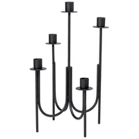 Broste Copenhagen - Farri Kerzenständer, H 36 cm, schwarz