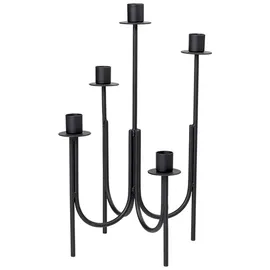 Broste Copenhagen - Farri Kerzenständer, H 36 cm, schwarz