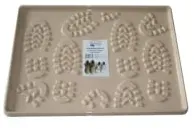 Schuhabtropftasse 12046065 , creme