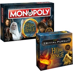 Trivial Pursuit Herr der Ringe Collector's Edition + Monopoly Bundle