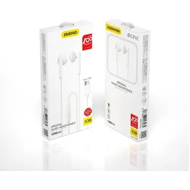 DUDAO Dudao-Kopfhrer, USB Typ C, 1,2 m, Wei - Weiß