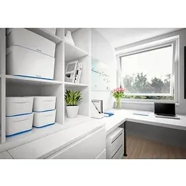Leitz MyBox Aufbewahrungsbox 38,5 x 31,8 x 19,8 cm 1-tlg. blau/weiß