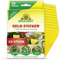 NEUDORFF Gelbsticker gegen kleine Fliegende Schädlinge wie Trauermücken, insektizid