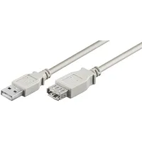 Microconnect USB-Verlängerungskabel (1.80 m, USB Kabel