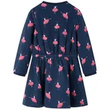 vidaXL Kinderkleid Marineblau 104