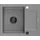 Mexen Enzo Granitspüle 576 x 465 mm Grau