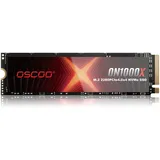OSCOO 2TB NVMe PCIe 4.0 SSD, bis zu 7.400 MB/s Lesen und 6.500 MB/s Schreiben, 3D-NAND, Graphen-Kühlkörper, M.2 2280 Gen4x4 interne SSD für PS5, Gaming-Laptop, PC und Desktop-Workstations
