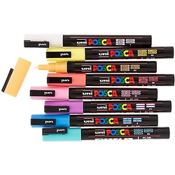 POSCA Pastell-Marker, PC3M, 8 Stifte