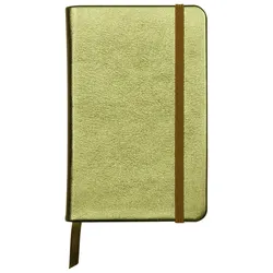 Clairefontaine 4x Notizbuch fest Cuirisé TM 72 Blatt blanko, A6 - 10,5x14,8cm - Grün 400097C