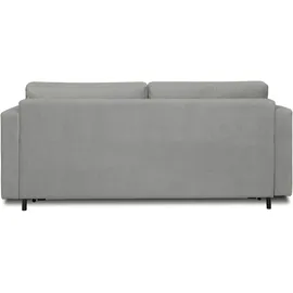Home Affaire Schlafsofa »Virming« Dauerschlaf-Funktion mit Unterfederung und Matratze grau