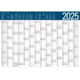 ANSCHÜTZ XXL Wandkalender 2025 Jahresplaner großer Büroplaner Plakatkalender 96x68 cm