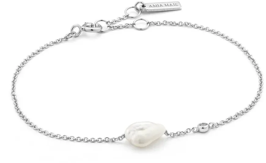 ANIA HAIE - PEARL BRACELET - silber