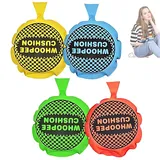 JUGUTA 4 Stück Furzkissen Pupskissen Groß Laut, Selbstaufblasend Cushion Pupskissen, Lustige Whoopee Cushion, Streich Requisiten, Partyspielzeug Für Erwachsene Und Kinder (10.5 Cm)