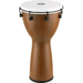 Meinl Percussion Alpine Djembe Instrument - Große Handtrommel - Mechanisches Stimmsystem - Durchmesser 12 Zoll - Kunststoff, Braun(ADJ12-BW)