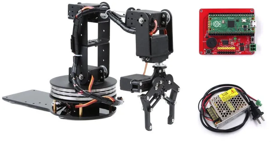 Makerfabs 6 DOF Roboterarm mit Raspberry Pi Pico