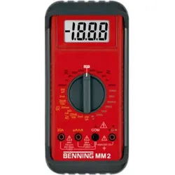 Benning Digital Multimeter 1000V Messbereich MM2