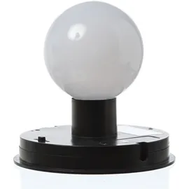 MARELIDA LED Solar Laterne/Hängeleuchte in Rattanoptik Solarleuchte schwarz