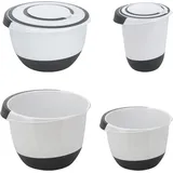 Mojawo 4'Er Set Rührschüssel 2l , 3,5l, 5l, 1,5l-y54600310-20-30-set