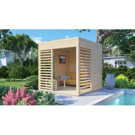 BERTILO Modern Art 1 2,26 x 2,40 m Natur