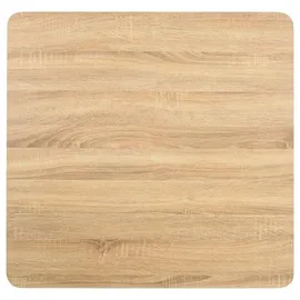 vidaXL Bistrotisch 80 x 75 x 80 cm hellbraun