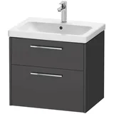 Duravit D-Code Waschtischunterschrank, 2, Auszüge, DC4671010490000,