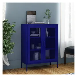 vidaXL Payton Aktenschrank 80 x 35 x 101,5 cm Blau